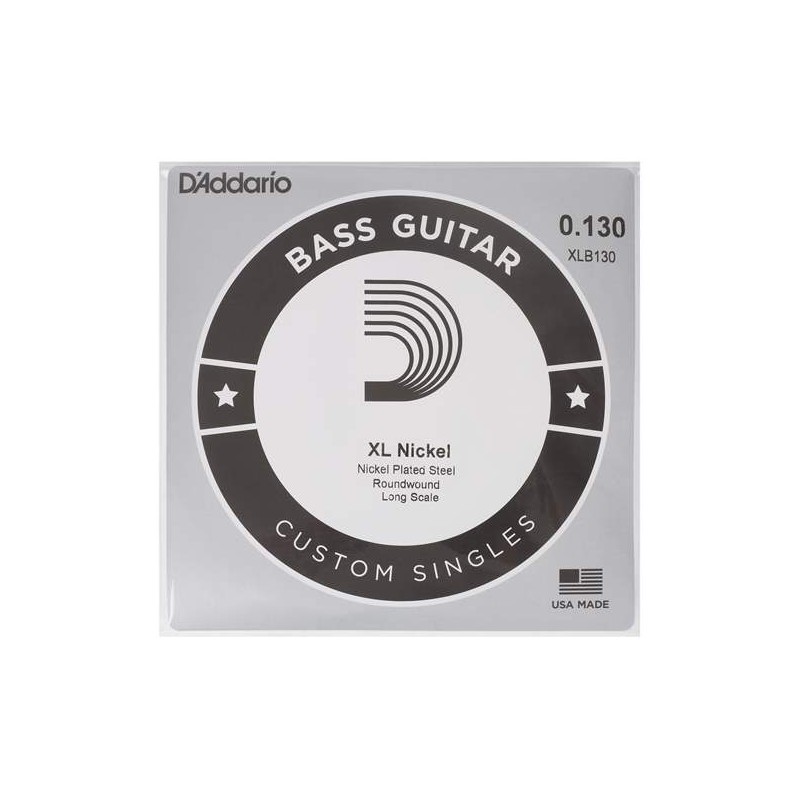 D'Addario XLB 130T struna B do gitary basowej